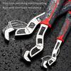 Multi-Function Adjustable Wrench Universal Wrench Fast Wrench Cr-V Bathroom Pipe Wrench Plumber Multi Hand Tool