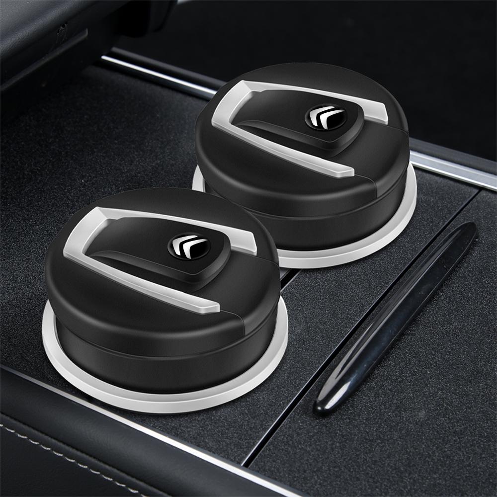 QQEP4 Portable Car Ashtray Multi-function LED Automatic Blue Light Indicator Ashtray Car Accessories For Citroen C1 C2 C3 C4 C4L C5 C6