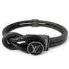 Excellent Bracelet Brasserie Loopit Black Monogram Eclipse Canvas Used
