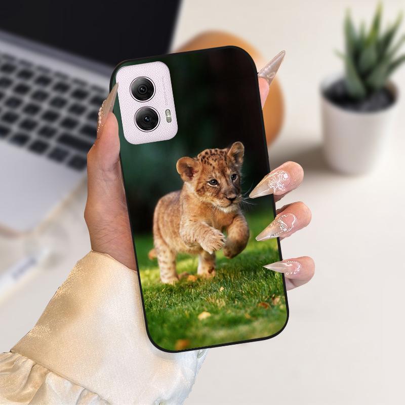 Для Moto G Power (2024) Чехол XT2415V Ударопрочный Мягкий Силиконовый ТПУ Чехол для Телефона Для Motorola Moto GPower 5G 2024 Чехол Бампер