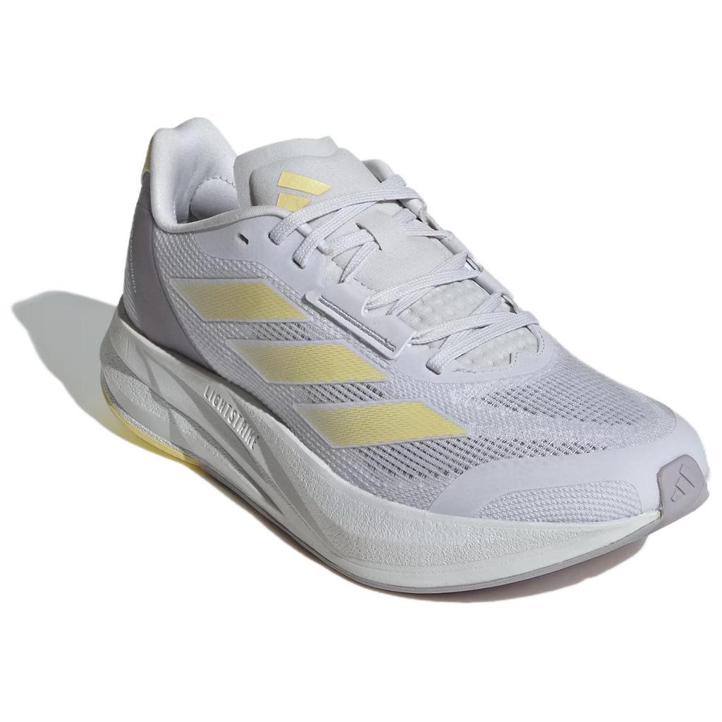 adidas Duramo Speed Удобные Мягкие Нескользящие Износостойкие Низкие Тренировочные Кроссовки для Бега Женские Кроссовки Серые Желтые IF9449