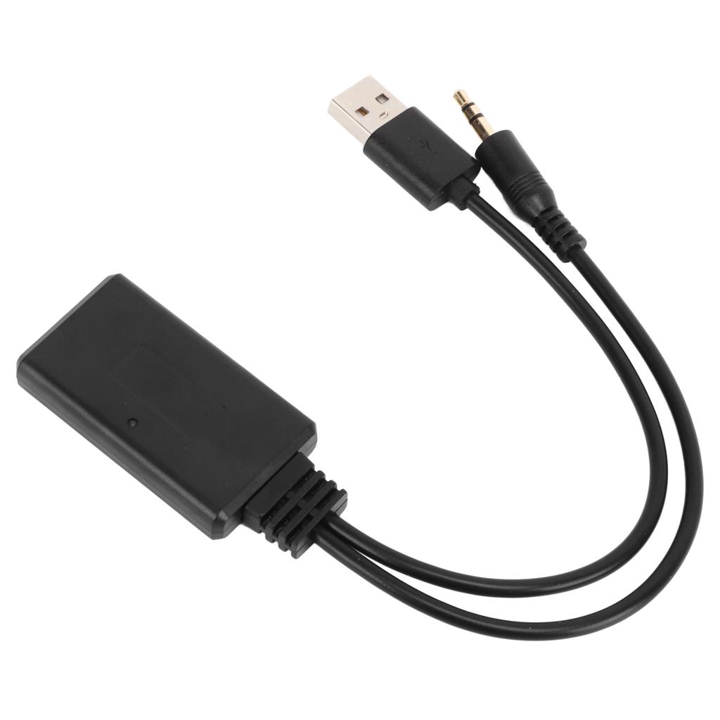 Bluetooth5.0 AUX Адаптер Беспроводная передача Plug and Play Радио AUX Кабель Приемник для 1 3 5 6 7 Серии