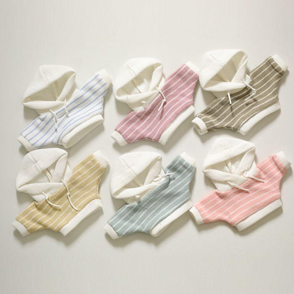 Casual Wear Sweatshirt Outfits Cute Dolls Tops New Handmade Hoodies  for 10cm Cotton Dolls