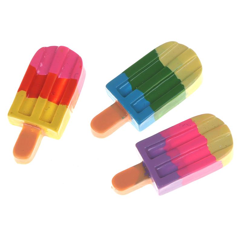 5Pcs 1:12 1:6 Dollhouse Miniature Popsicle Dolls Kitchen Food Accessories