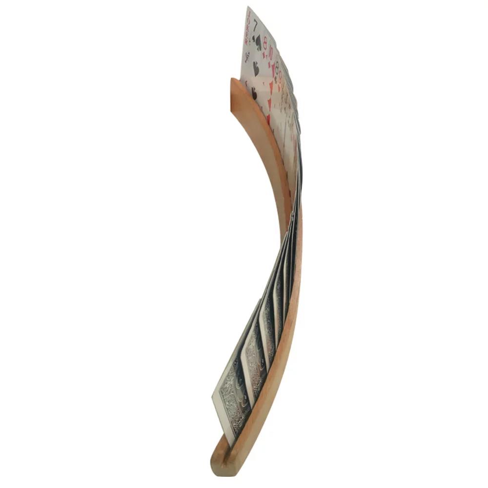Organizes Hands Curved Design Lazy Hands-Free Poker Seat Playing Card Holder Poker Stand Poker Base