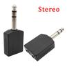Разъем AUX 6,5 Jack Адаптер Аудио Конвертер Микрофонный Разветвитель Конвертер 6,35 мм Аудио Штекер
