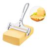 Aluminum Alloy Cheese Slicer Adjustable Thickness Cheese Butter Cutter with Wire for Soft and Semi-Hard Cheeses Kitchen Gadgets
