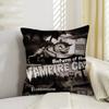 3D Black and White Fantasy Movie F-Frankenweenie Cushion Cover Car Throw Pillow Case For Sofa Car Christmas Gift 40x40cm