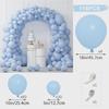 Blue Balloons Garland Arch Kit Birthday Party Decoration Kids Boy Wedding Birthday Party Supplies Baby Shower Decor Latex Ballon