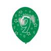 Amscan Latex 9th Birthday Balloon (Pack of 6)