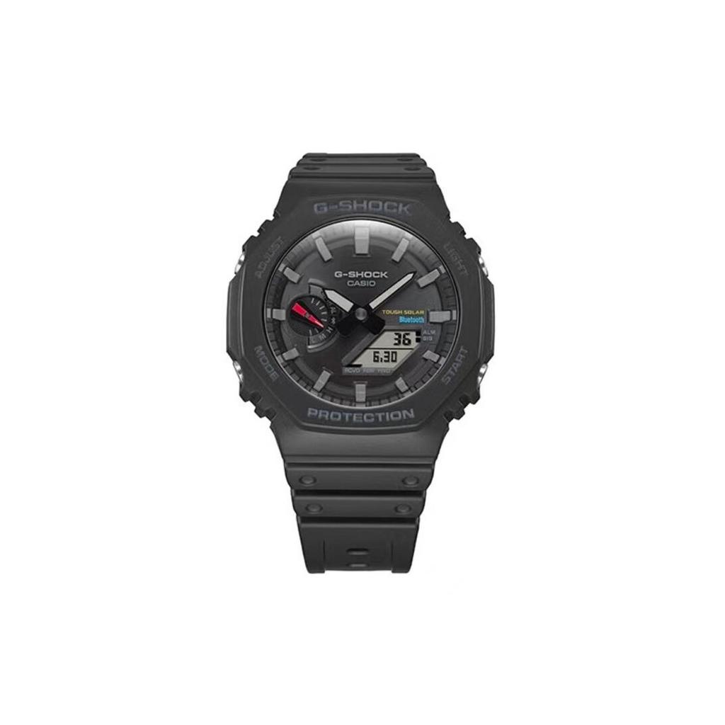 CASIO Men Liquid Crystal,Analog Dual Display Series 44mm Black Watch GA-B2100-1A1(Watch3--)