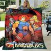 Плед Thundercats с принтом тонкий плед Мягкий и удобный плед Домашний дорожный плед постельные принадлежности подарок на день рождения