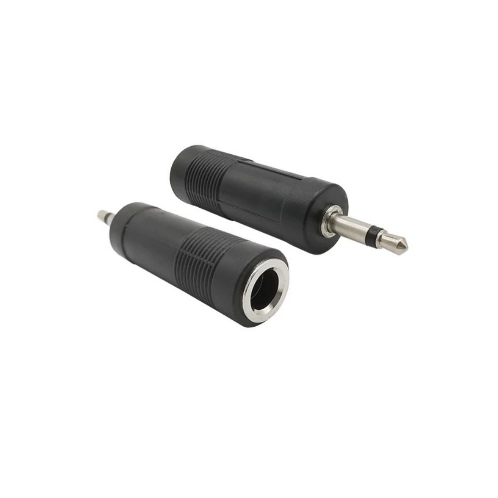 Цинк Цинк Цинковый Сплав Адаптер 6.5 На 3.5 Гнездо 6.35мм Женское 3.5  6.5 Штекер Мужской Аудио Штекер Адаптер  Динамик