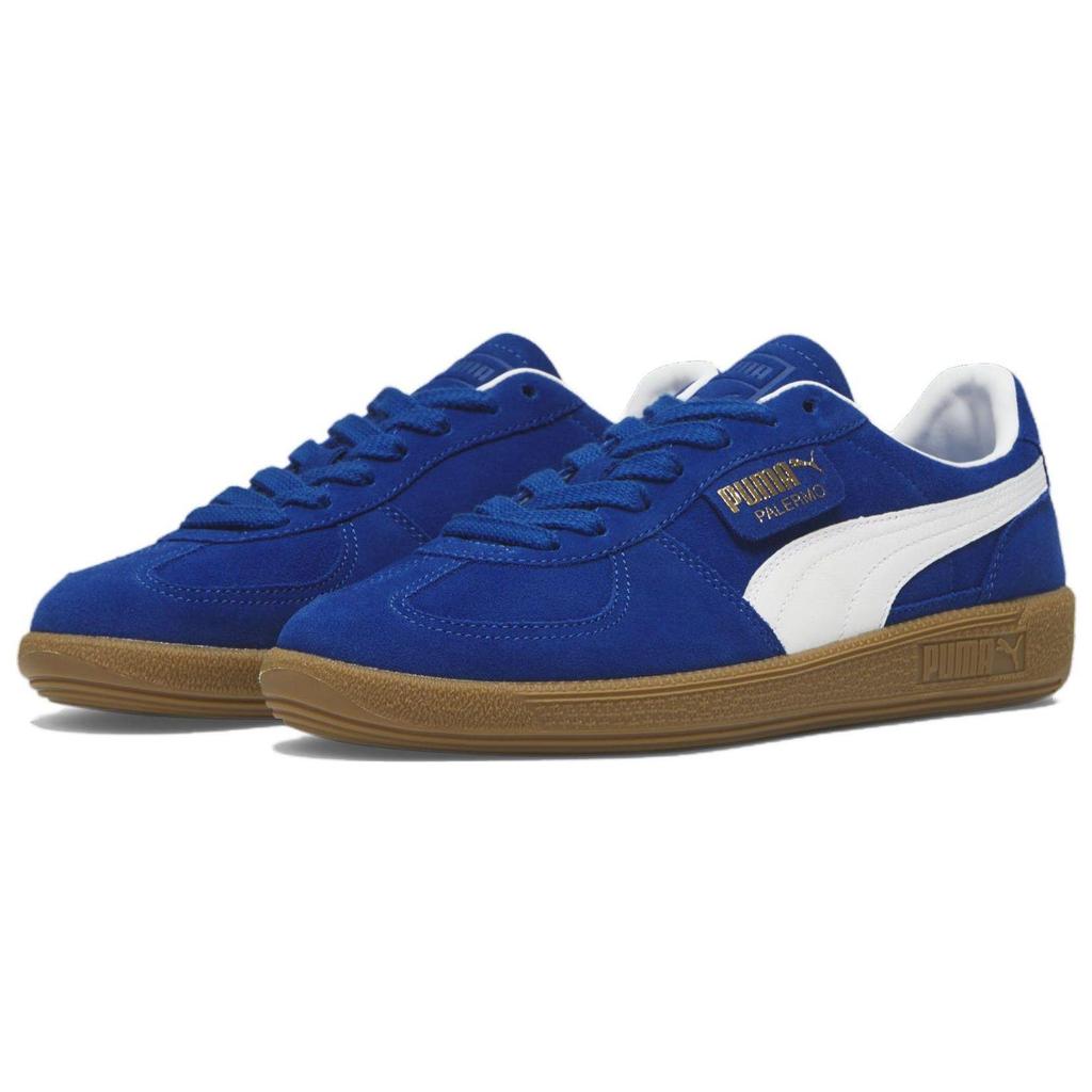 Puma Кроссовки Palermo Унисекс Кобальтовая Глазурь Белый Puma Золотой Puma 396463-07