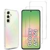 Противоударный чехол для Samsung Galaxy A56 5G и 2 стекла Защитная пленка для экрана Phonillico®