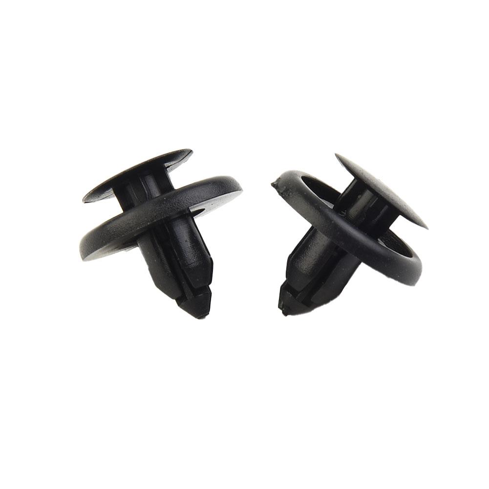 Аксессуары Заклепки Крепеж Пластиковые Заклепки Крепеж Черный Замена Внешний Стиль Для Автомобиля Авто Крыло Штифт Зажимы