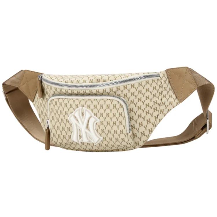 MLB Monogram Polyamide Fanny Pack Regular Unisex Beige (Unisex) Fanny Packs 32BGC9941 50B