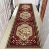 Chinese Style Hall Long Corridor Carpet Runners Wedding Red Hotel Passageway Entrance Mats Aisle Home Customizable Stairway Rug