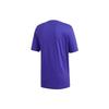 Adidas Футболка с коротким рукавом Originals Trefoil Sports для мужчин, фиолетовая FM3696