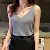 Women's Ice Silk Camisole Tank Top Women's Summer Loose Short Shirt Sleeveless Bottoming Shirt