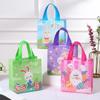 4pcs Nonwoven Rabbit Egg Packaging Bags Bunny Egg Candy Bags  Gift Cookies