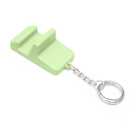 Holder Keychain Pendant Portable Plastic Phone Stand Mini Desk Cellphone