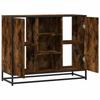 VidaXL Buffet Smoked Oak 92x35x76 Cm Engineered Wood, Storage Cabinet, Entryway Furniture, Accent Furniture, Furniture of 849016