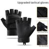 Unisex Tactical Half-Finger Gloves: Non-Slip, Durable, Wear-Resistant for Outdoor Fitness, Cycling, and Climbing (Spring & Autumn Style)