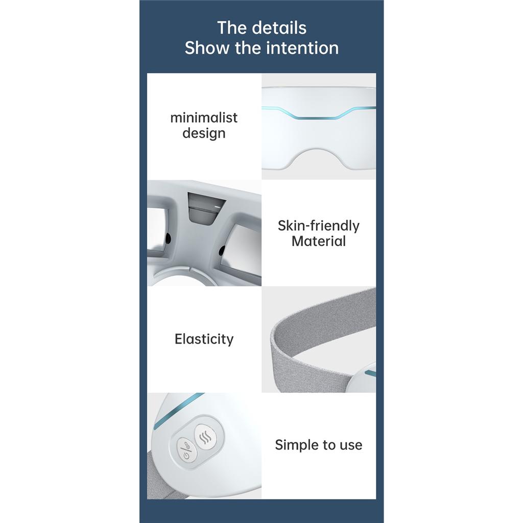 Электрический нано-паровой массажер для глаз, Атомизированный массаж акупунктурных точек глаз, Снимает усталость и темные круги, Улучшает сон, Машина для ухода за глазами