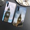 Чехол для телефона London Big Ben для Samung A32 A51 A52 NOTE 10 20 S10 S20 S21 S22 Pro Ultra Black PC Glass Phone Cover