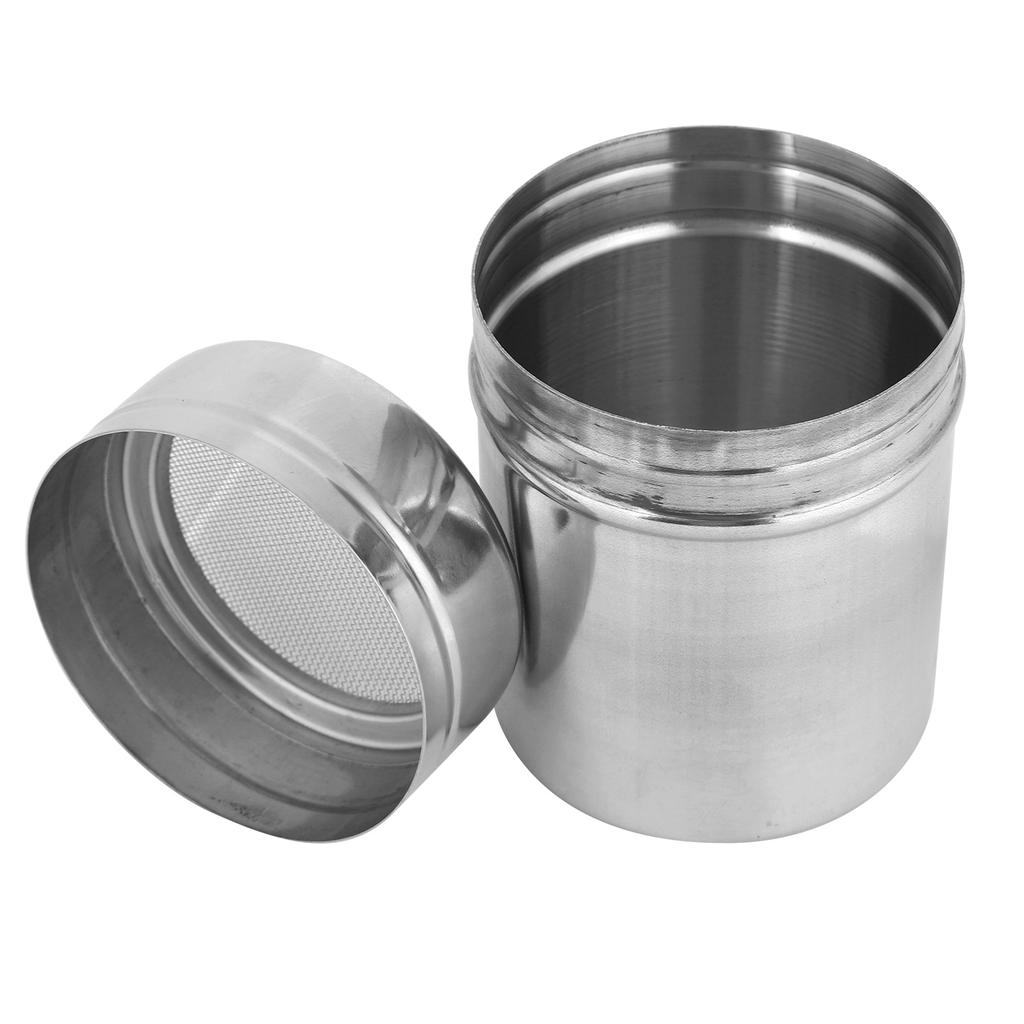 Нержавеющая сталь сито для порошка банка для кофе, сахара, муки, перца, приправ, шейкер, кухонная утварь