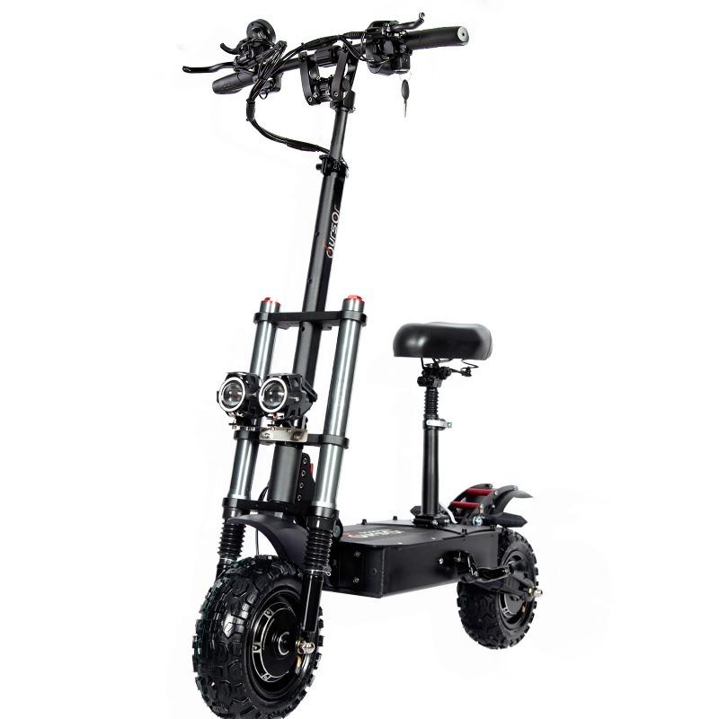TOURSOR E5B Foldable Electric Scooter for Adults 6000W Motor 85km/h Speed 120km Range 60V40AH Battery 11-inch Off-road Tires