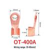 100A Copper Open Nose Battery Terminal Connector - National Standard