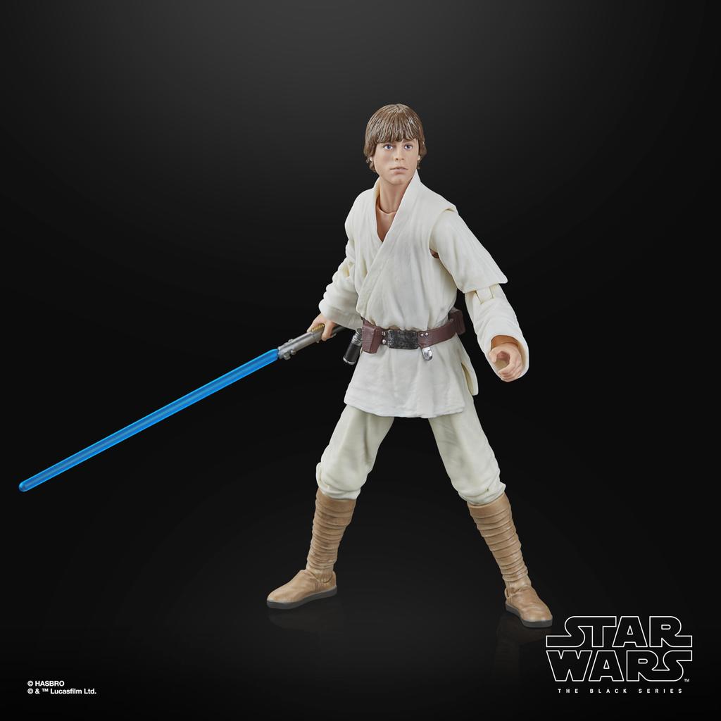 Hasbro Star Wars STAR WARS Black Series Люк Скайуокер, Звездные войны: Коллекция New Hope 15 см Фигурка G1551 Подлинный продукт