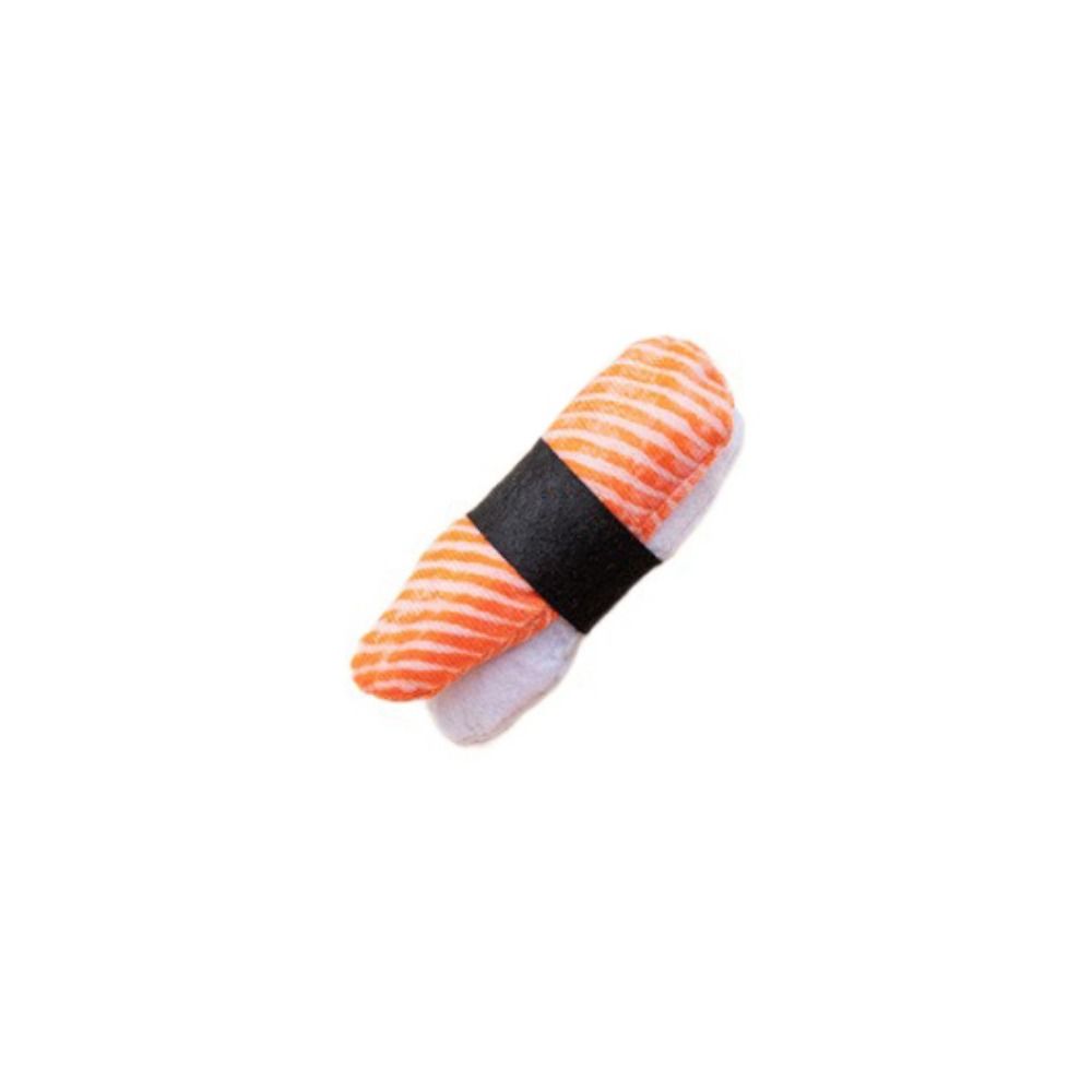 Sushi Shape Catnip Toy Simulation Kitten Interactive Toy Cute Pet Molar Toy Relieve Boredom