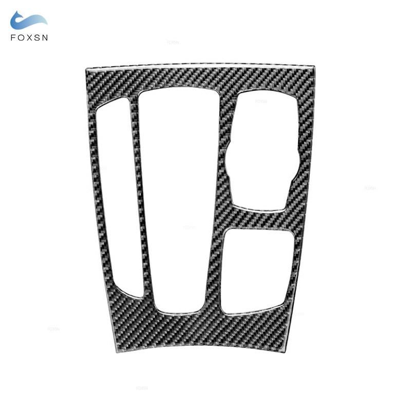Для BMW X5 X6 F15 F16 2014 2015 2016 2017 рамка панели переключения передач из углеродного волокна автомобиля