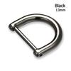 Craft Bag Strap Accessories Shoulder Webbing Buckle Screw D Buckle Clasp Open Screw D Ring Buckle