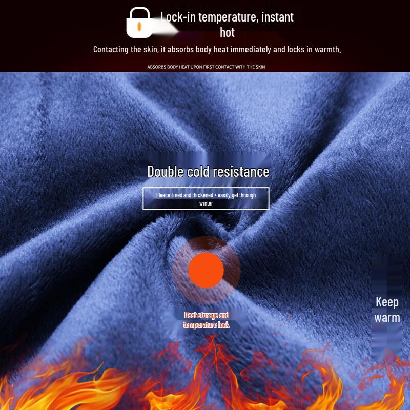 Women's Fleece-Lined High-Waist Straight-Leg Jeans