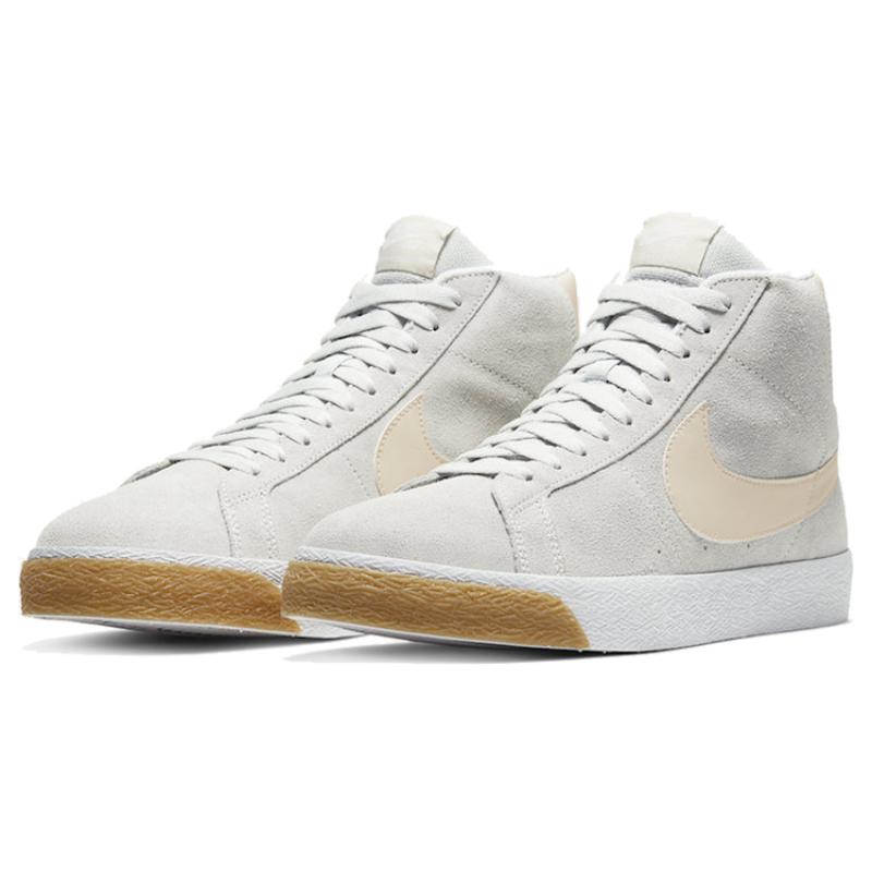 Nike SB Blazer Mid Cream Gum Кеды для скейтборда 864349-005