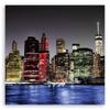 Canvas Print Colourful City At Night