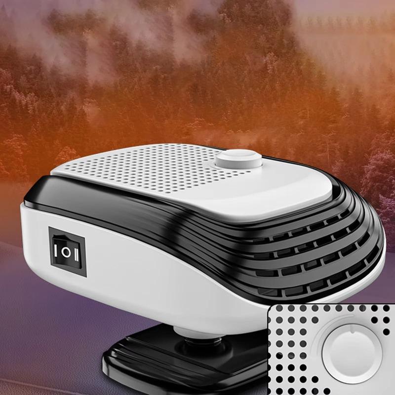 Портативный автомобильный электрический обогреватель, обогреватель лобового стекла автомобиля, размораживающий вентилятор для быстрого нагрева автомобиля, 150 Вт, обогреватель для путешествий 12 В 24 В