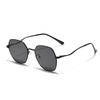 Glasses Polygon Rhombus Metal Sunglasses Men'S Retro Personality Sunglasses Women'S Versatile