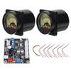 TSDB35Q 2PCS VU Meter with Driver Board DB Meter Sound Level Tester for Home Car