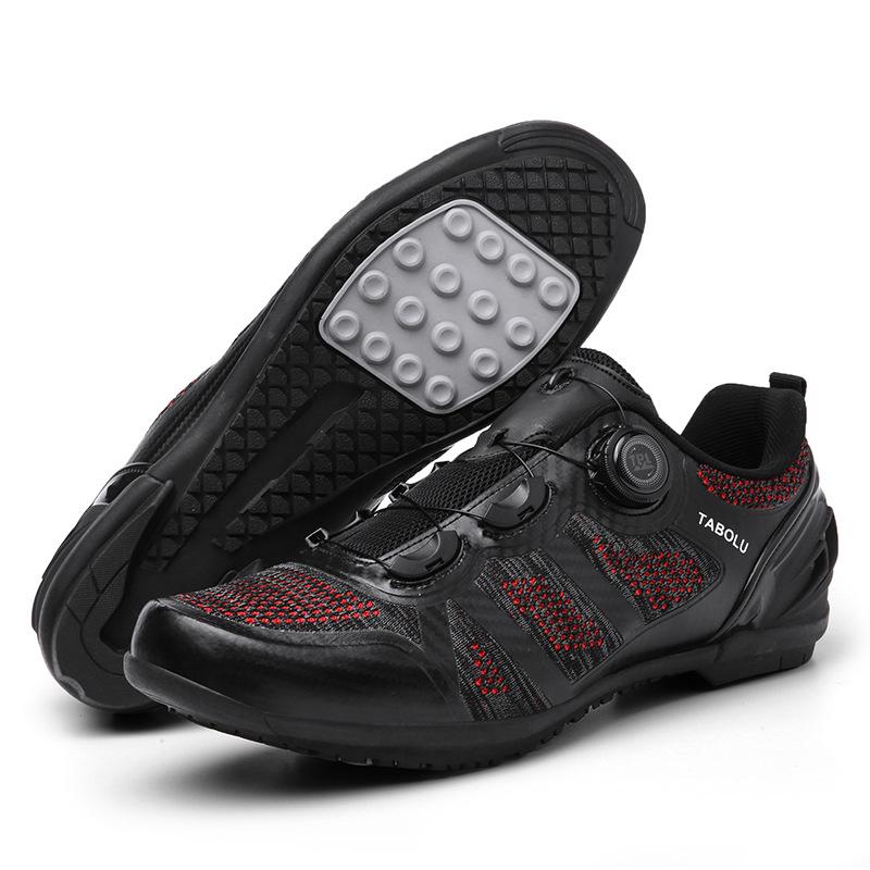 Cycling Shoes for Men & Women - BOA Closure System Breathable Mesh Anti-Slip Nylon Sole Lightweight for Outdoor Sports