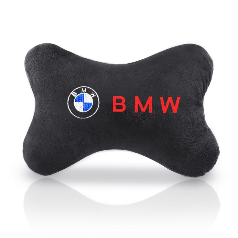 Auto Neck Support Pillow Headrest Cushion for BMW M Performance F30 F10 G20 G30 X1 X3 X5 X6 E46 E90 Car Accessories