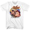 Street Fighter - Мужская футболка Рю против Кена, X-Large, Белая