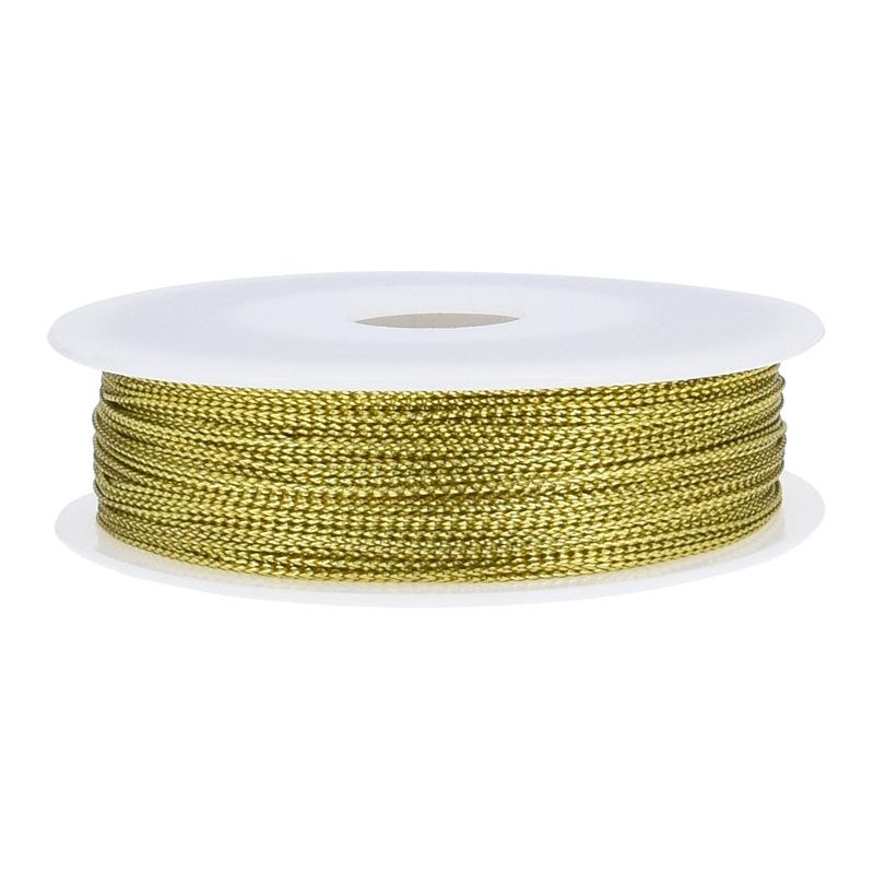 1 мм веревка для бирок, неэластичная веревка, цветная веревка с зеленым луком, шнурок для рождественских колокольчиков, веревка для поздравительных открыток 100 метров