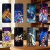 Чехол для телефона S-Saint Anime S-SeiyaS для Samsung S25,24,21,22,23,30,Ultra,20,Plus,Fe,Lite,Note Мягкий черный чехол