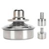 Alcohol Lamp Burner 304 Stainless Steel Explosion Proof Leakproof Metal Alcohol Burner for Laborator