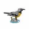 Gobricks MOC Серый трясогузка Строительные блоки Миры Животных Серый трясогузка Птицы Кирпичики Модель DIY Сборные Игрушки Подарки на День Рождения для Детей